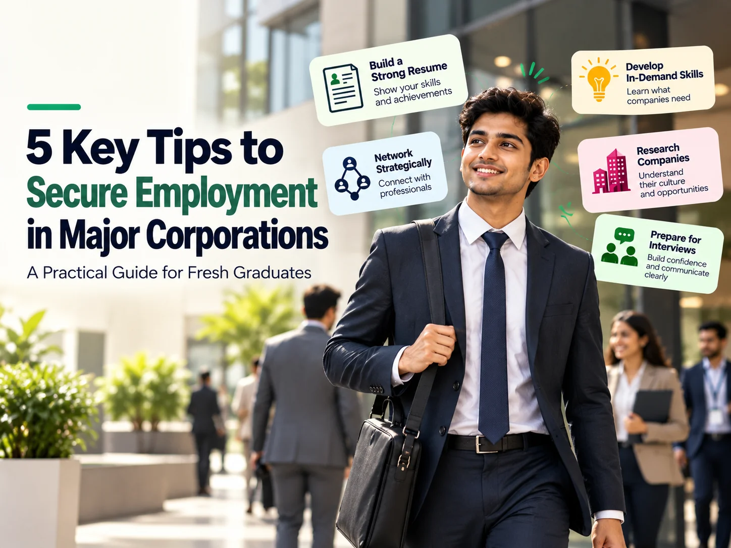 Get Hired by Top Corporations