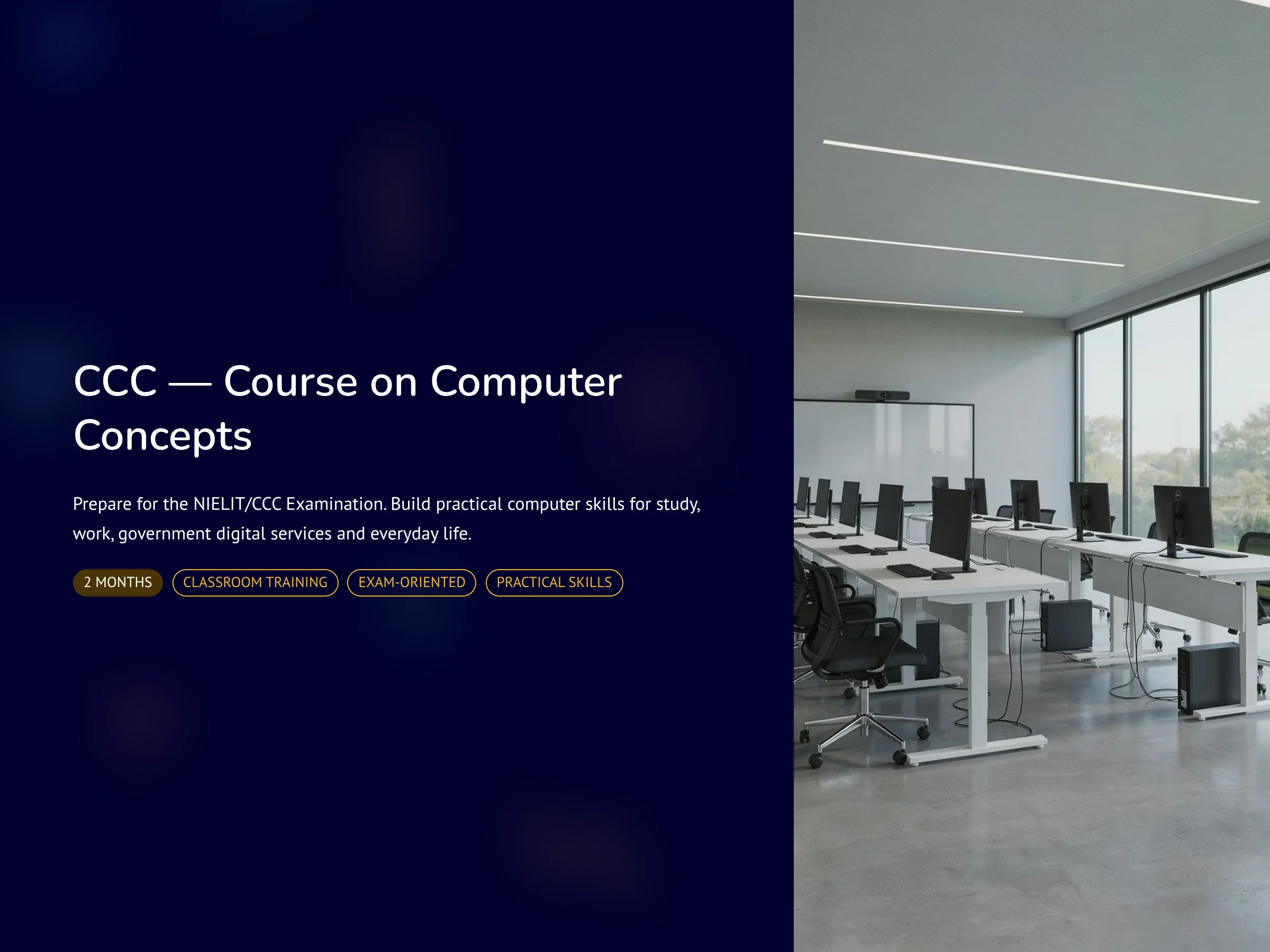 Course on Computer Concepts (CCC)